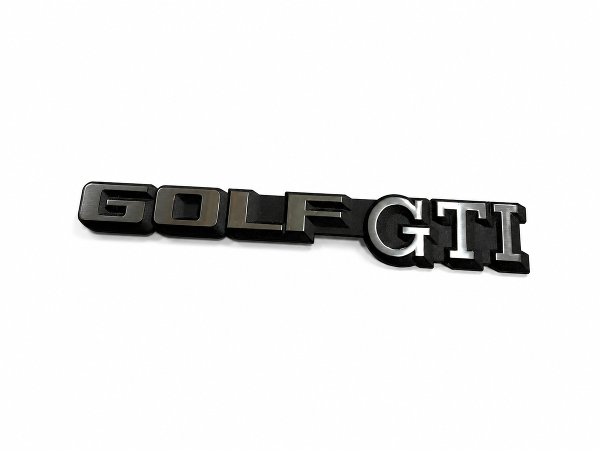 VW Mk2 Golf GTi Merking | Genuine Mk2 Golf GTI rear logo (TYPE-19 1984-1987!)