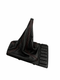 Leður | Leather Gear gaiter (notað) Mk2 Golf GTI Rauður saumur