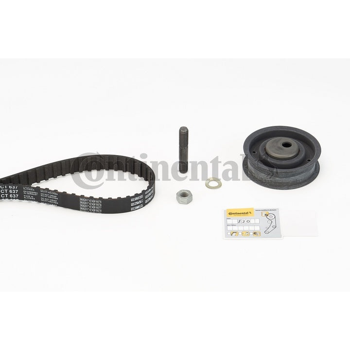 Tímareim og strekkjari | Continental Timing belt kit fyrir MK1 Mk2 MK3 VW Golf Jetta Vento 8v